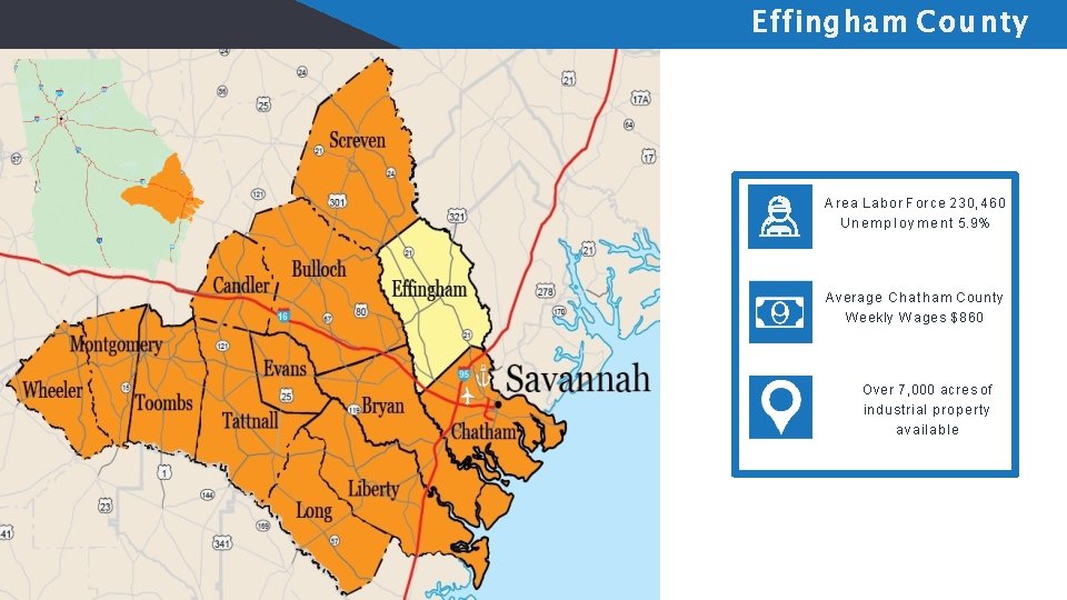 Effingham County A r e a L a b o r Force 2 3