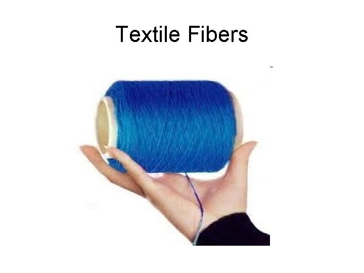 Textile Fibers 