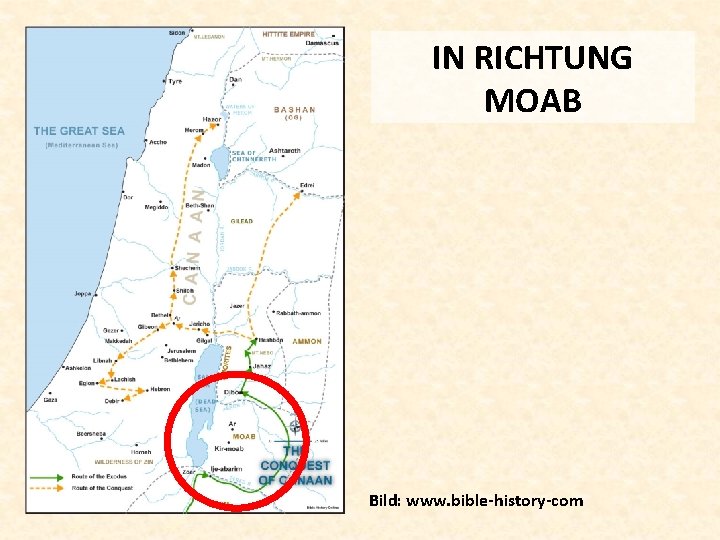 IN RICHTUNG MOAB Bild: www. bible-history-com 