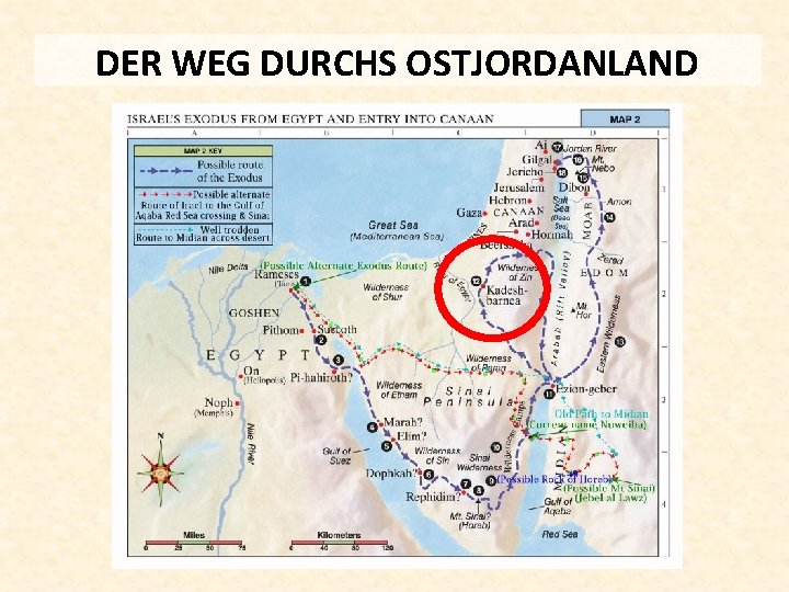 DER WEG DURCHS OSTJORDANLAND 