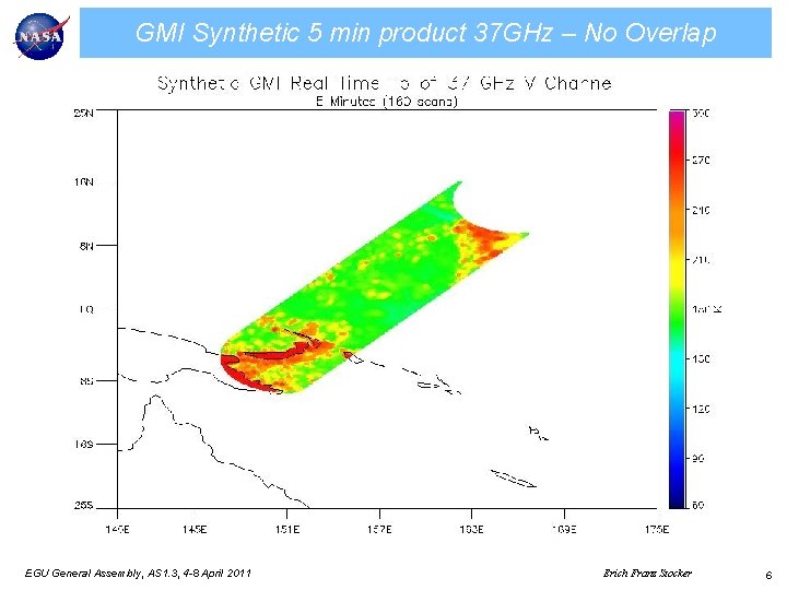 GMI Synthetic 5 min product 37 GHz – No Overlap EGU General Assembly, AS