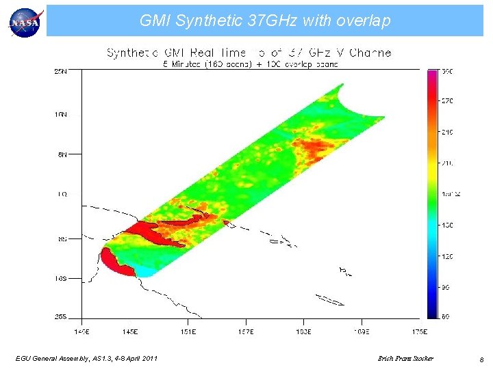 GMI Synthetic 37 GHz with overlap EGU General Assembly, AS 1. 3, 4 -8