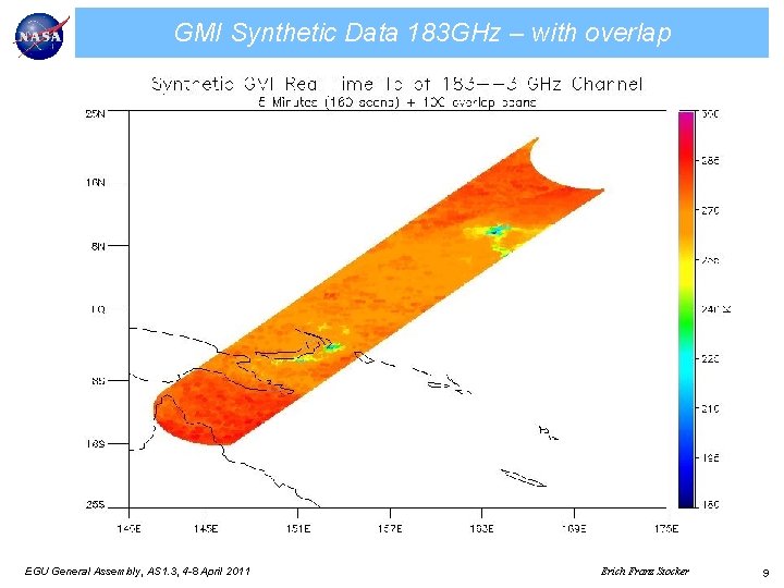 GMI Synthetic Data 183 GHz – with overlap EGU General Assembly, AS 1. 3,