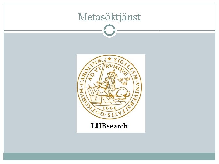 Metasöktjänst 