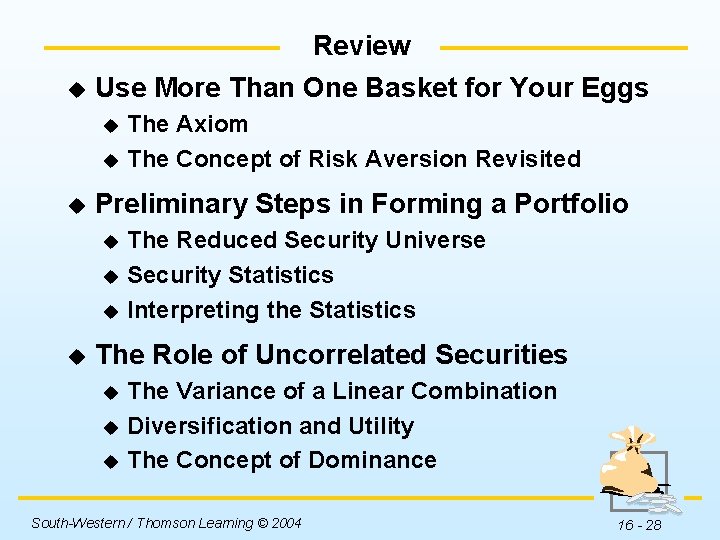 Review u Use More Than One Basket for Your Eggs The Axiom u The