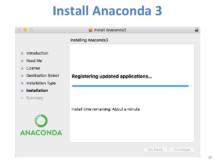 Install Anaconda 3 34 