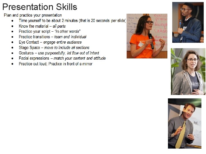Presentation Skills 