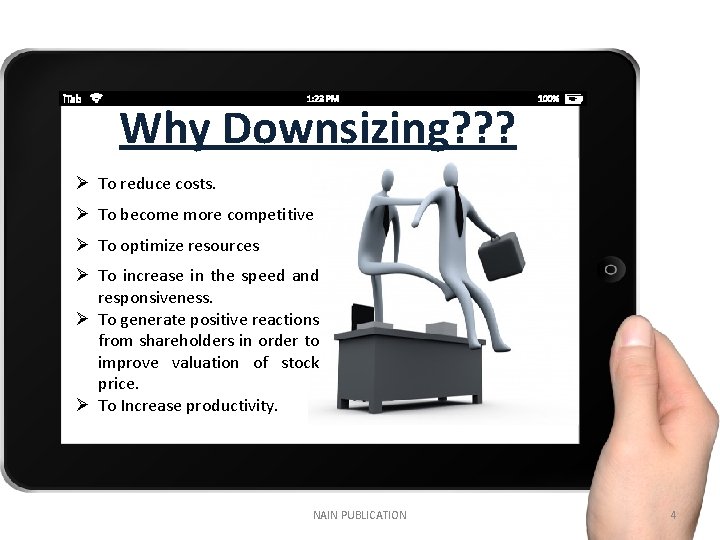 Why Downsizing? ? ? Ø To reduce costs. Ø To become more competitive Ø