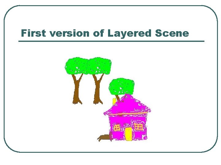 First version of Layered Scene 