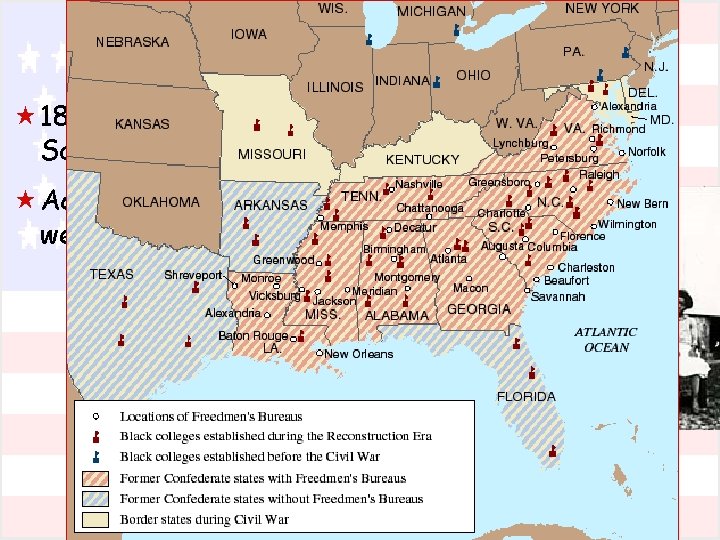 Education « 1870 s Reconstruction Governments in the South created public schools « Academies