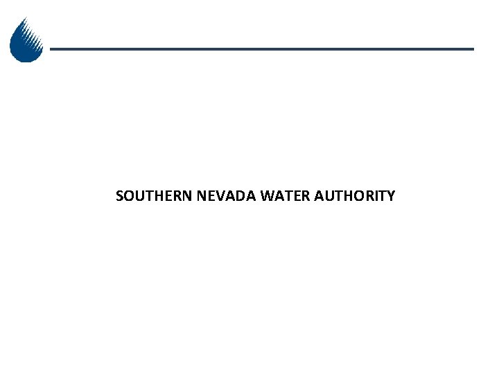 SOUTHERN NEVADA WATER AUTHORITY 