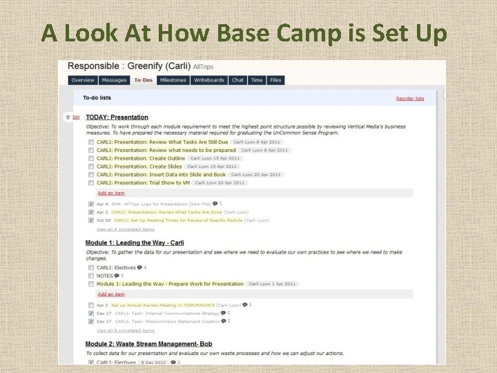A Look At How Base Camp is Set Up 