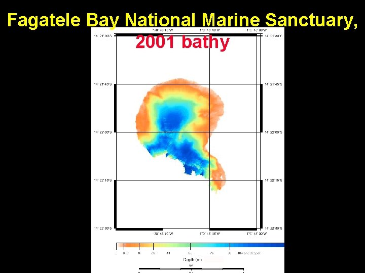Fagatele Bay National Marine Sanctuary, 2001 bathy 