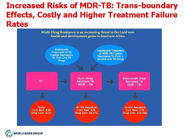 Increased Risks of MDR-TB: Trans-boundary Effects, Costly and Higher Treatment Failure Rates 