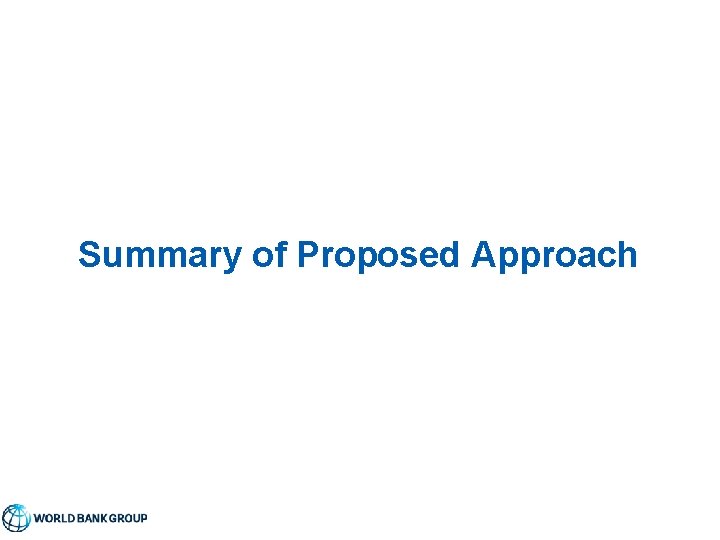 Summary of Proposed Approach 