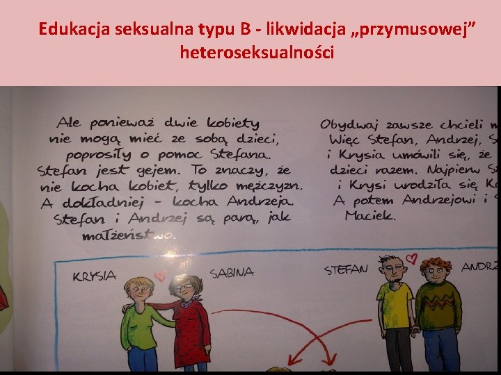 Edukacja seksualna typu B - likwidacja „przymusowej” heteroseksualności 