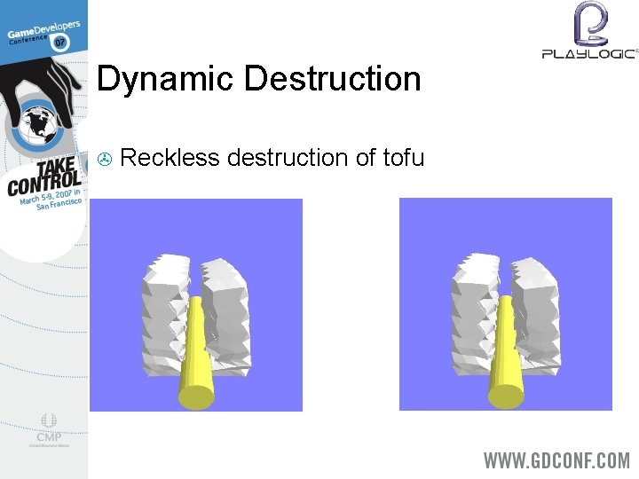 Dynamic Destruction > Reckless destruction of tofu 