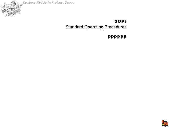 Business Models for In-House Teams SOPs Standard Operating Procedures PPPPPP 