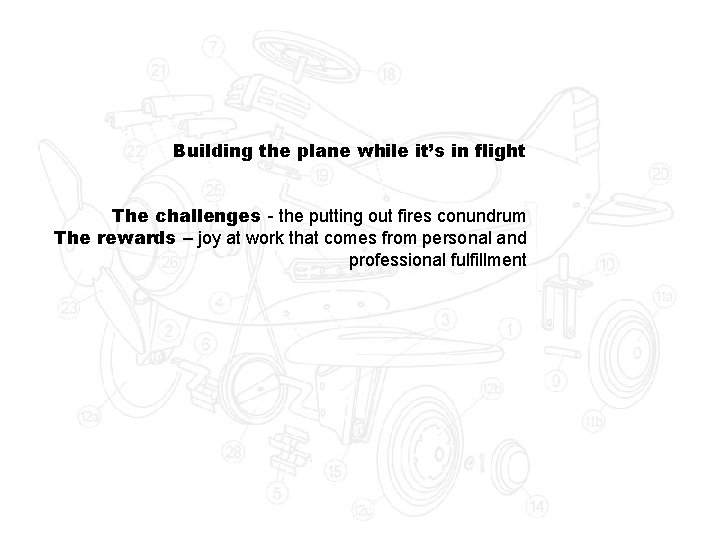 Business Models for In-House Teams Building the plane while it’s in flight The challenges