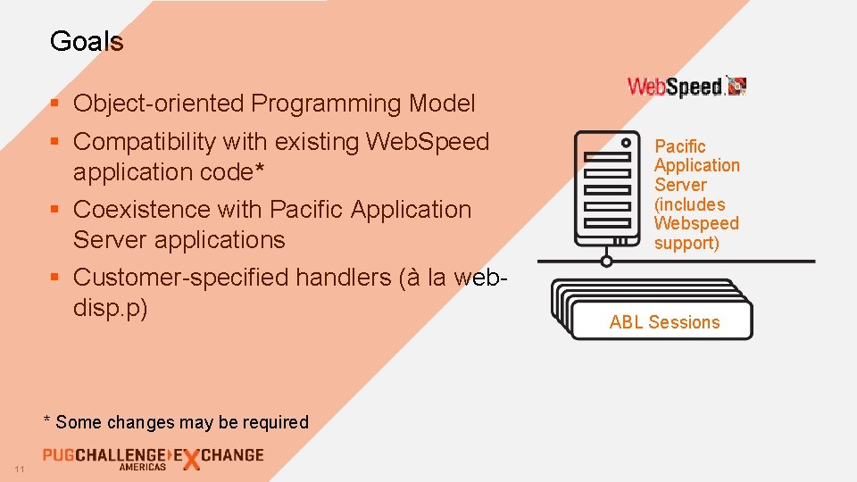 Goals § Object-oriented Programming Model § Compatibility with existing Web. Speed application code* §
