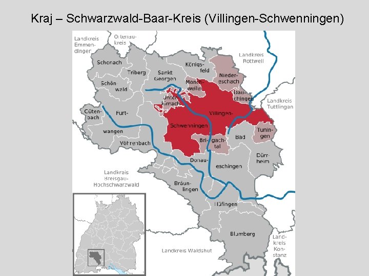 Kraj – Schwarzwald-Baar-Kreis (Villingen-Schwenningen) 