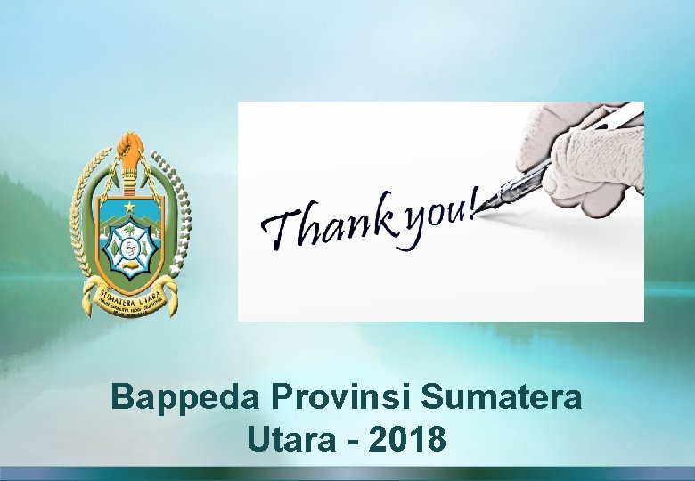 Bappeda Provinsi Sumatera Utara - 2018 