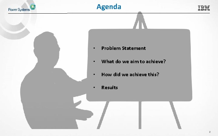 Agenda © 2015 IBM Corporation • Problem Statement • What do we aim to