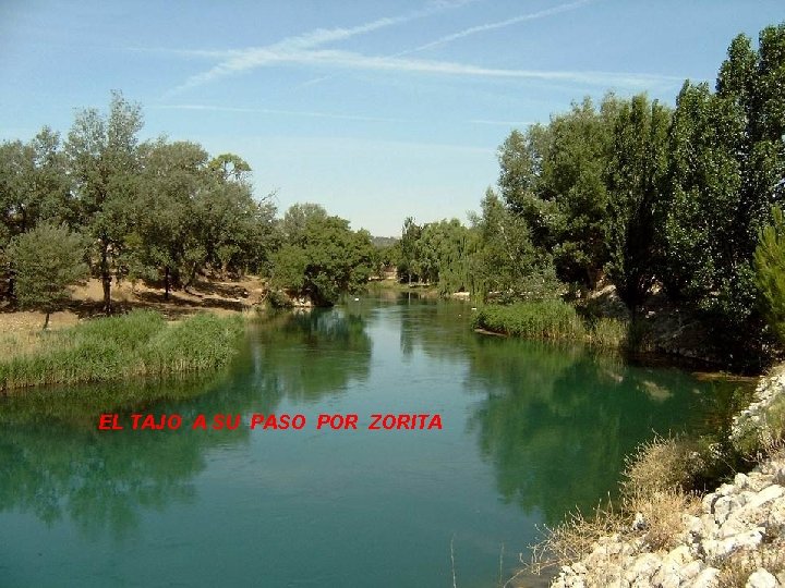 EL TAJO A SU PASO POR ZORITA 