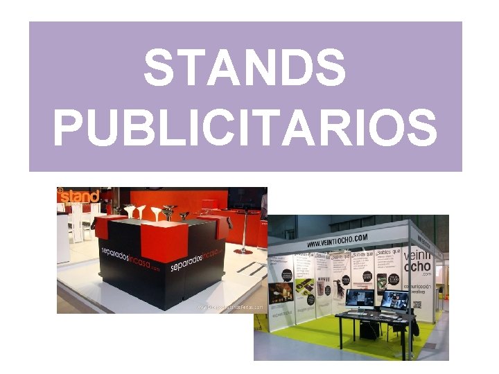 STANDS PUBLICITARIOS 