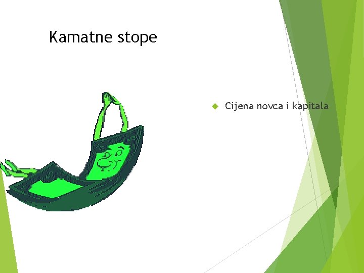 Kamatne stope Cijena novca i kapitala 