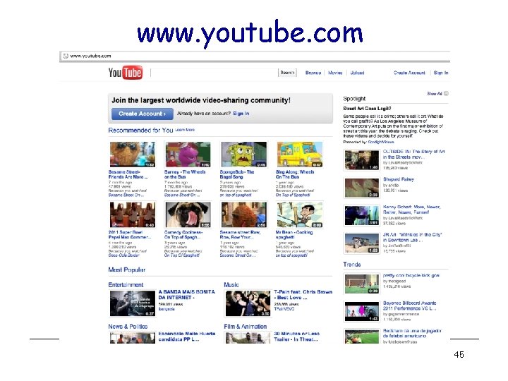 www. youtube. com 45 