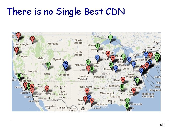 There is no Single Best CDN 63 