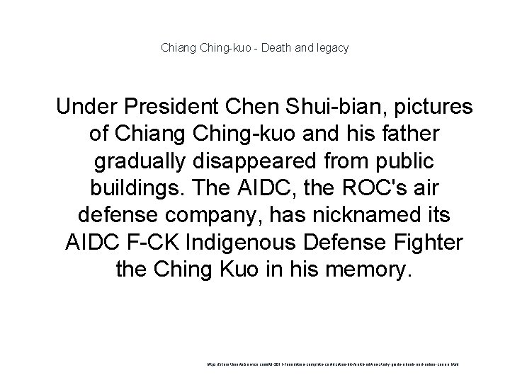 Chiang Ching-kuo - Death and legacy 1 Under President Chen Shui-bian, pictures of Chiang