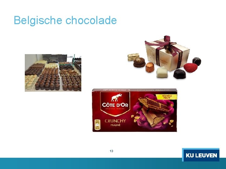 Belgische chocolade 13 