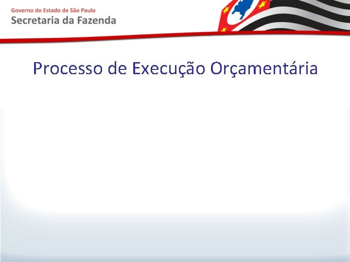 Processo de Execução Orçamentária 