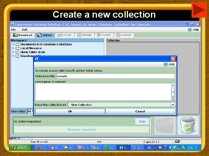 Create a new collection 
