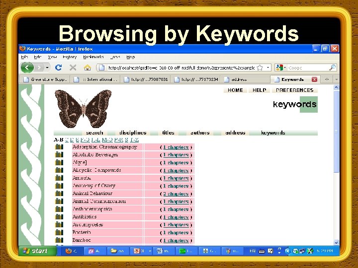 Browsing by Keywords 