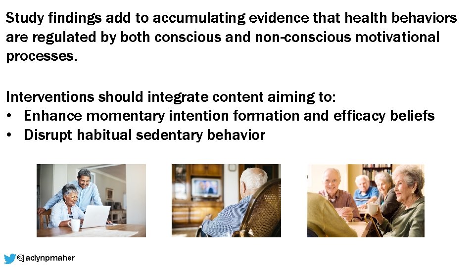 Study findings add to accumulating evidence that health behaviors are regulated by both conscious