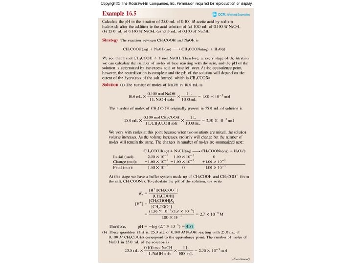 Worked Example 16. 5 a 