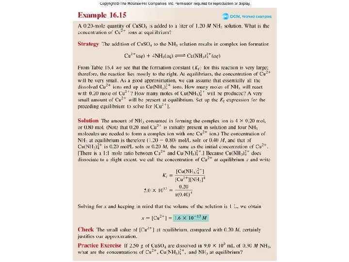 Worked Example 16. 15 