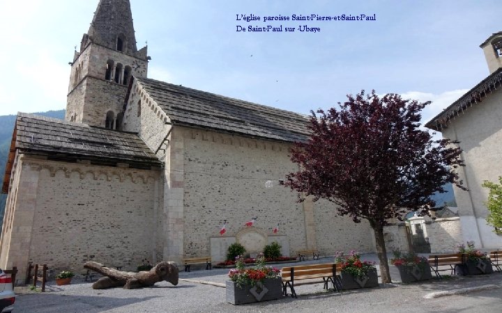 L’église paroisse Saint-Pierre-et-Saint-Paul De Saint-Paul sur -Ubaye 