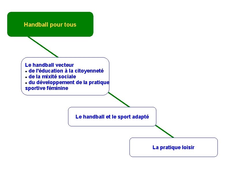 Handball pour tous Le handball vecteur de l'éducation à la citoyenneté de la mixité