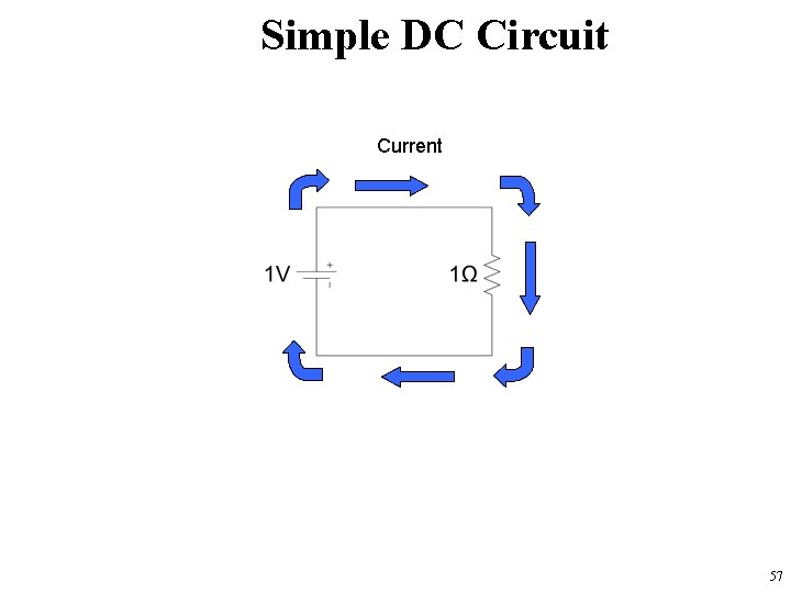 Simple DC Circuit Current 57 