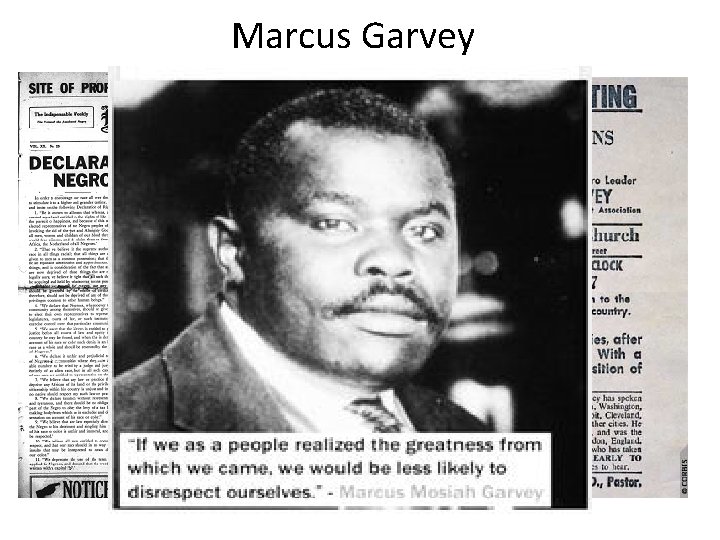 Marcus Garvey 