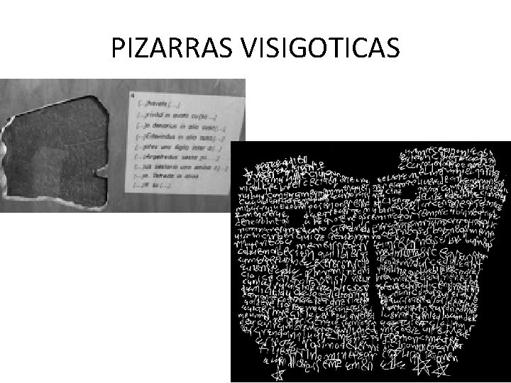 PIZARRAS VISIGOTICAS 