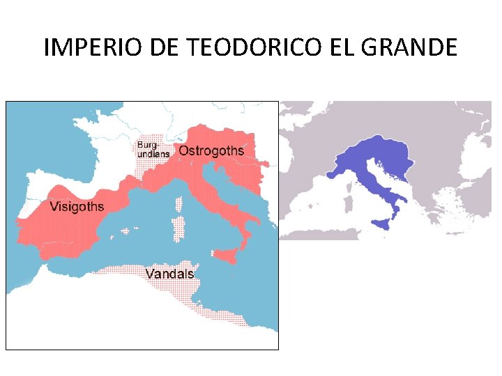 IMPERIO DE TEODORICO EL GRANDE 