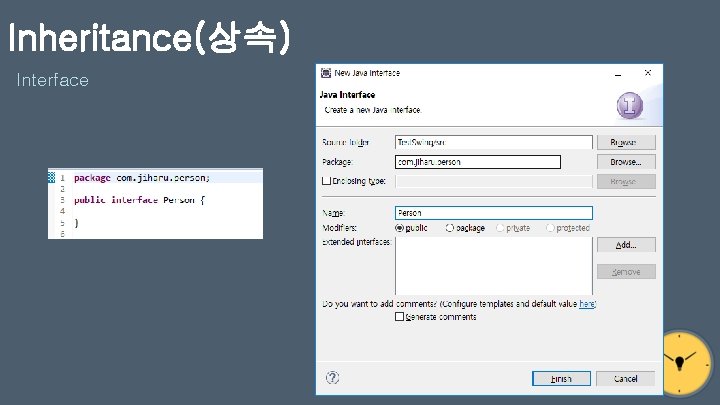 Inheritance(상속) Interface 