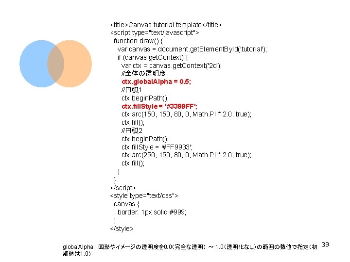 <title>Canvas tutorial template</title> <script type="text/javascript"> function draw() { var canvas = document. get. Element.