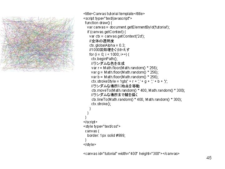 <title>Canvas tutorial template</title> <script type="text/javascript"> function draw() { var canvas = document. get. Element.