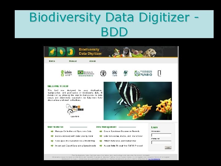 Biodiversity Data Digitizer BDD 